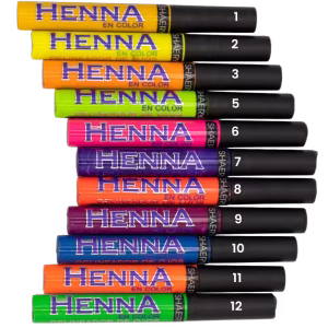 Delineador Colores Neón Henna